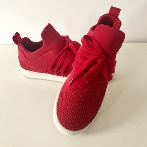Steve Madden Lancer Red Sneakers